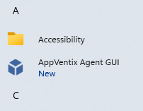 Agent GUI shortcut