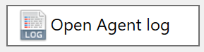 Open agent log from GUI