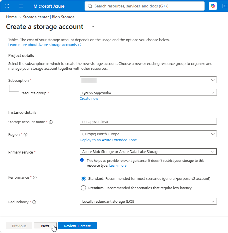 Select resources and new sa name