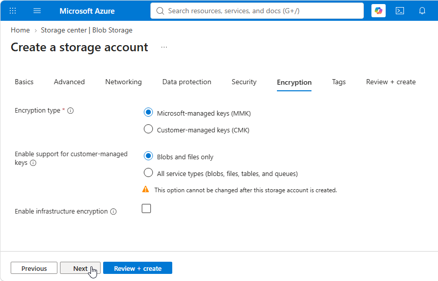 Configure Encryption
