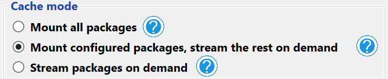Deployment mode