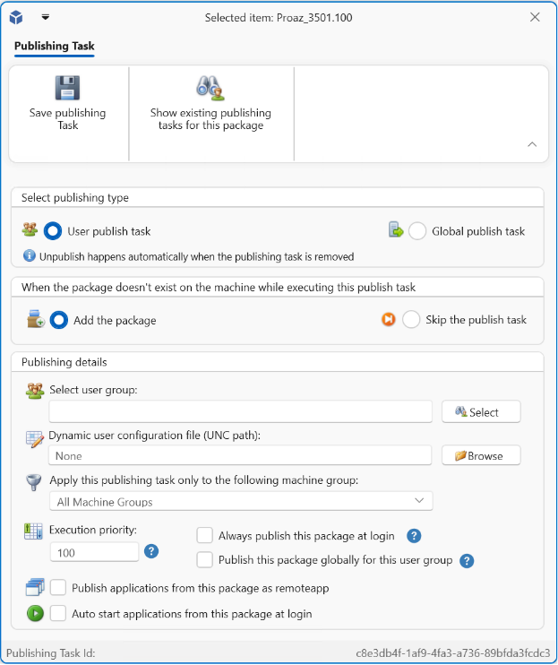 Publish as RemoteApp - extended view