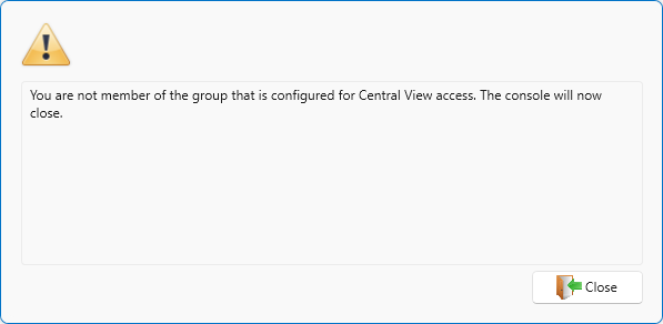 Blocked access