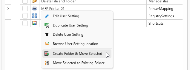 Create Folders