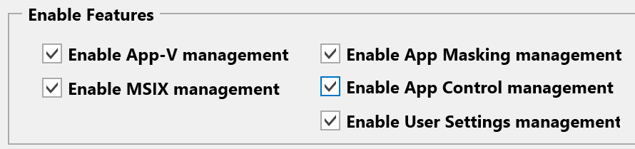 Content share options