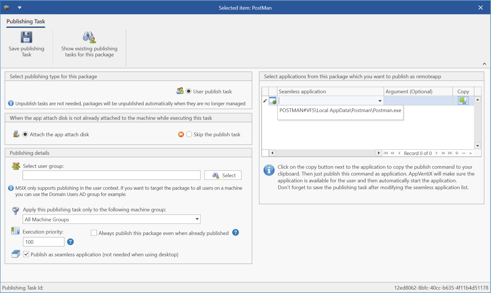 Seamless Publish1 - AppVentiX 3.1.24