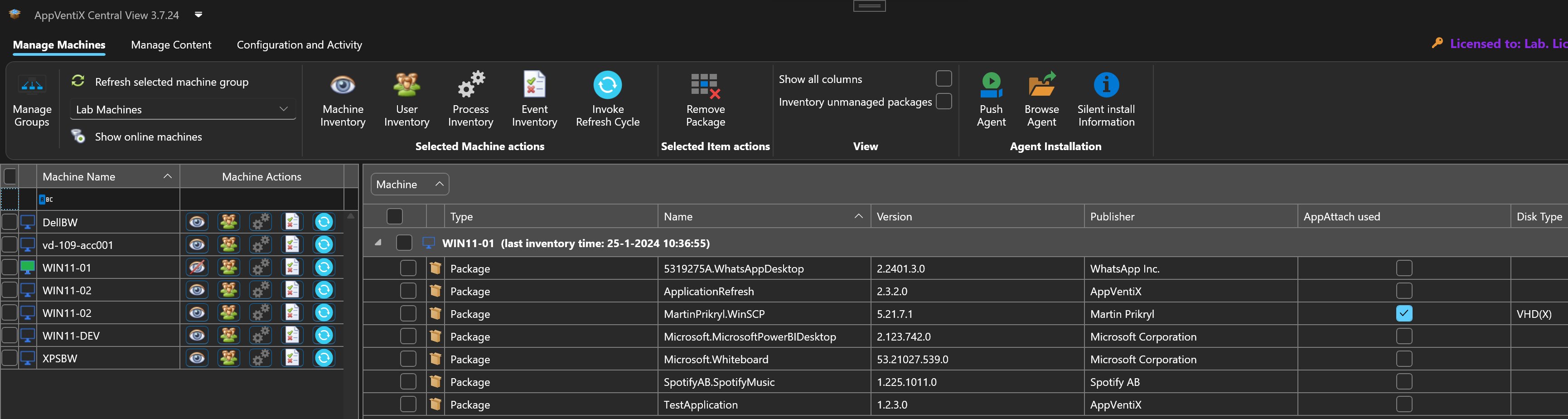 MachineInventory - AppVentiX 3.7.25