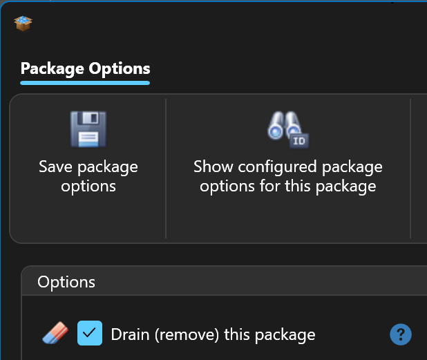 PackageDrain - AppVentiX 3.7.25