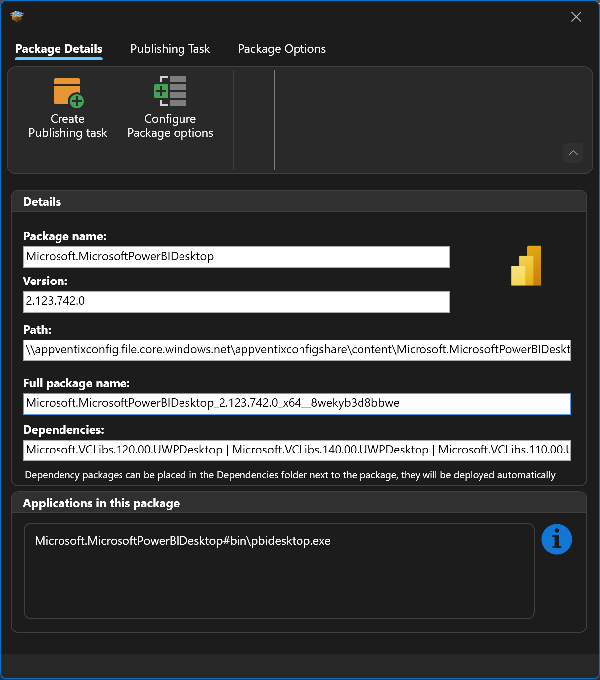 PackageDetails - AppVentiX 3.7.25